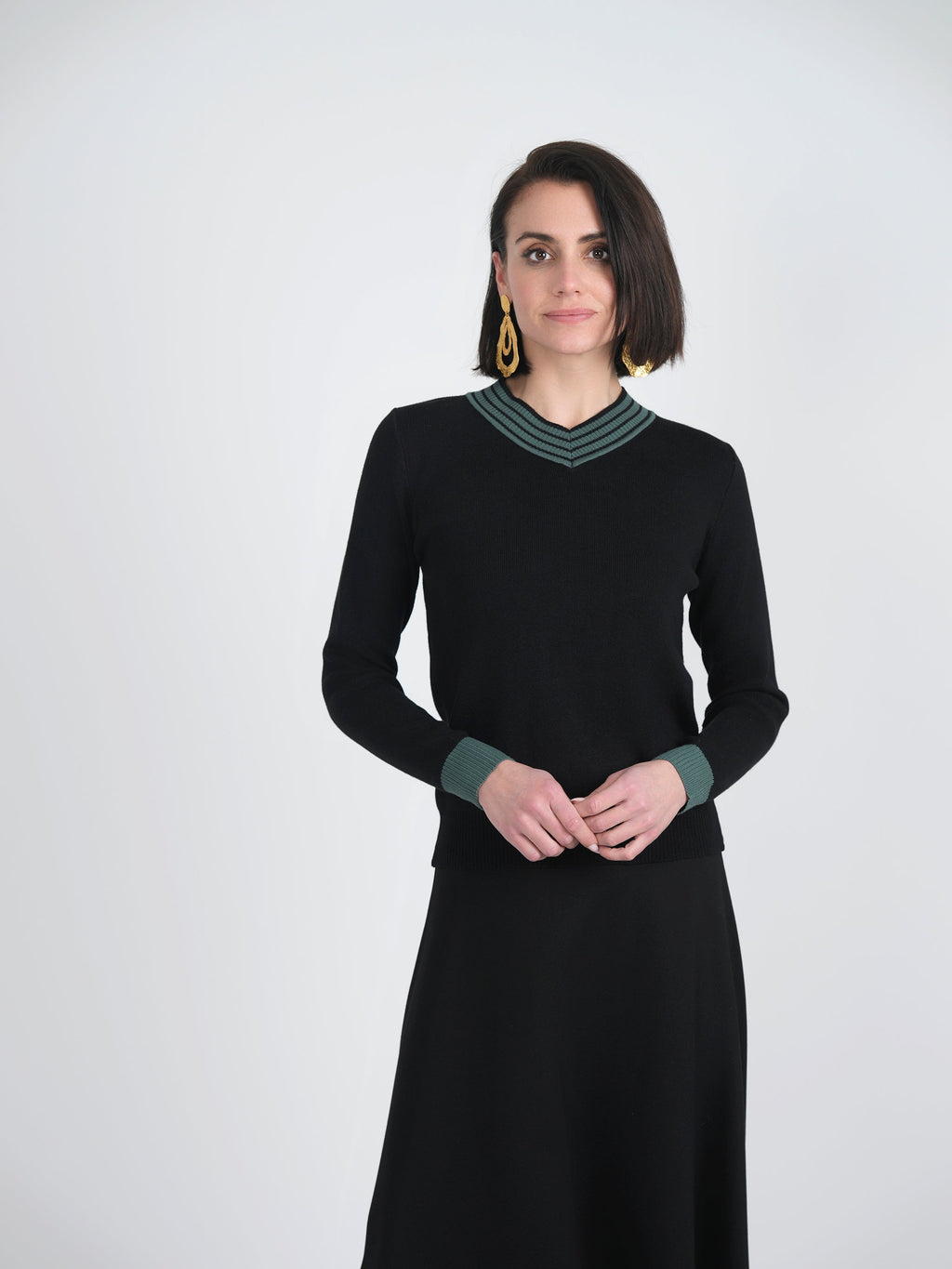 V Neck Sweater