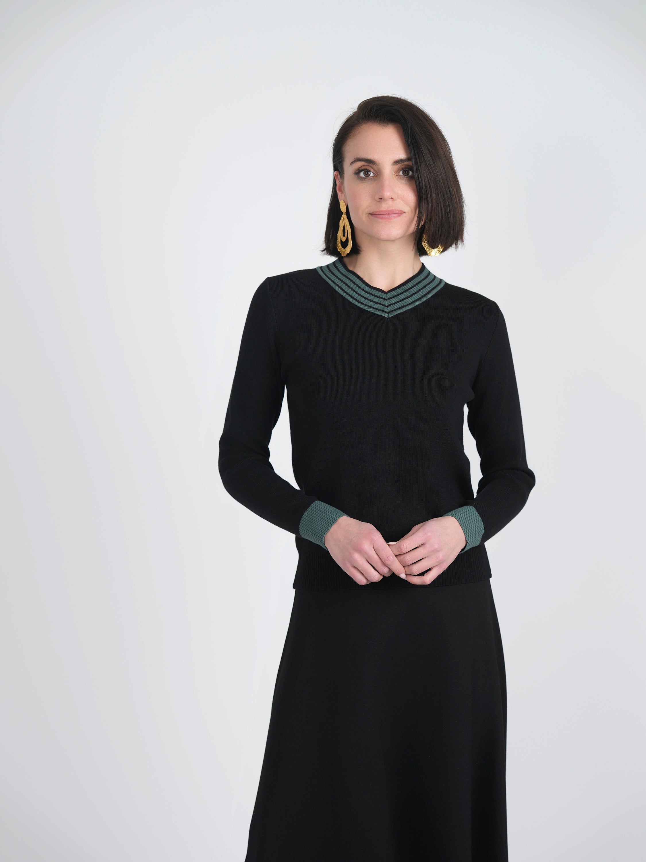 V Neck Sweater