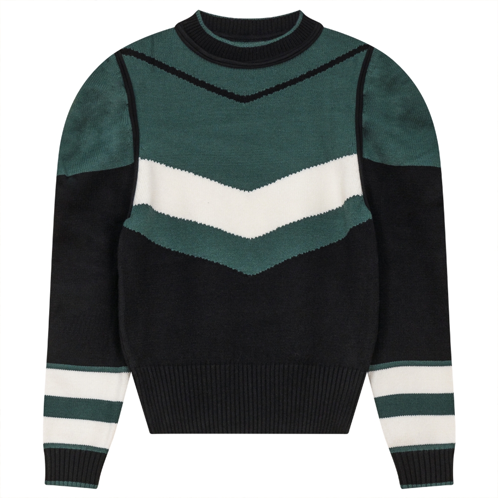Striped Knit Sweater
