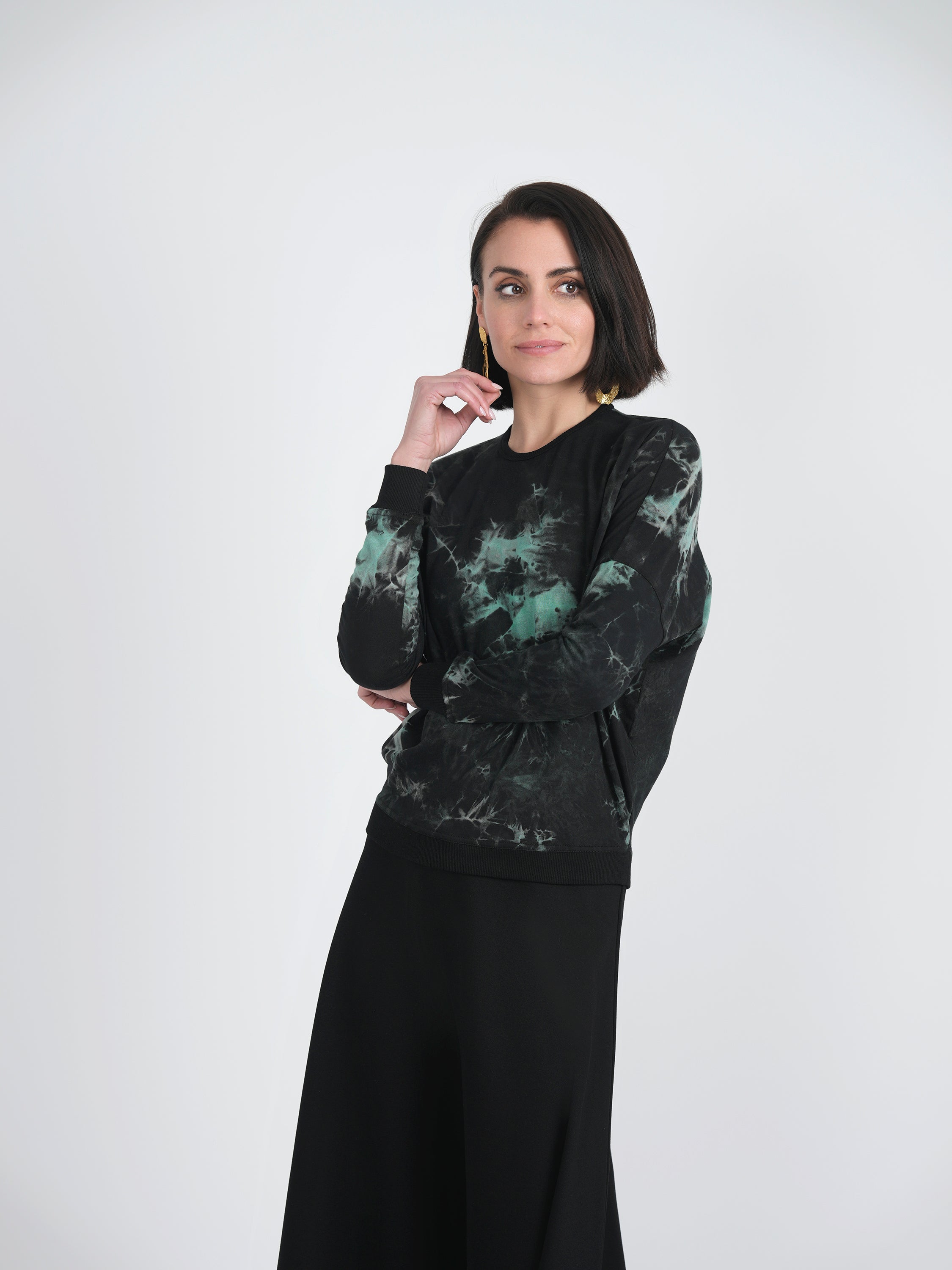 Tie Dye Dolman Top