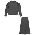 Knit Hound Tooth 2 PC Set