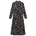 Midi Floral Shirt Dress