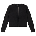 Ladies Suede Zip Jacket