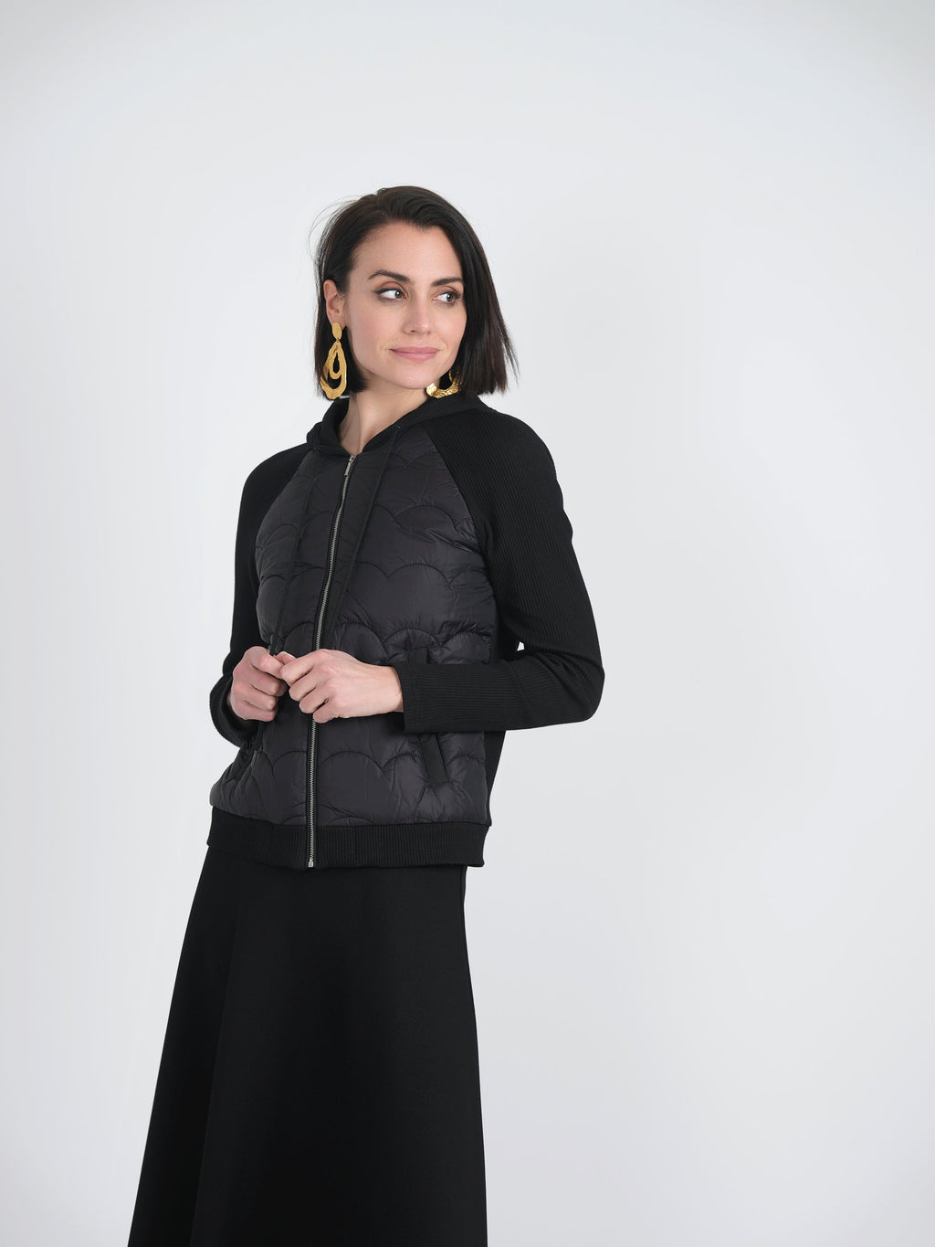 Jacket with Zipper