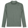 Mock Neck Layering Tee