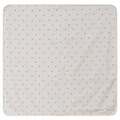 Flower Print Rib Blanket