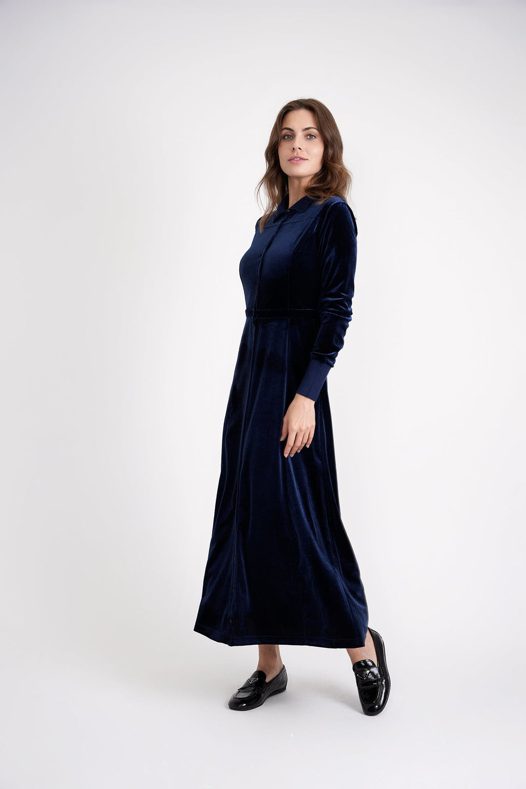 Slinky Velour Dress