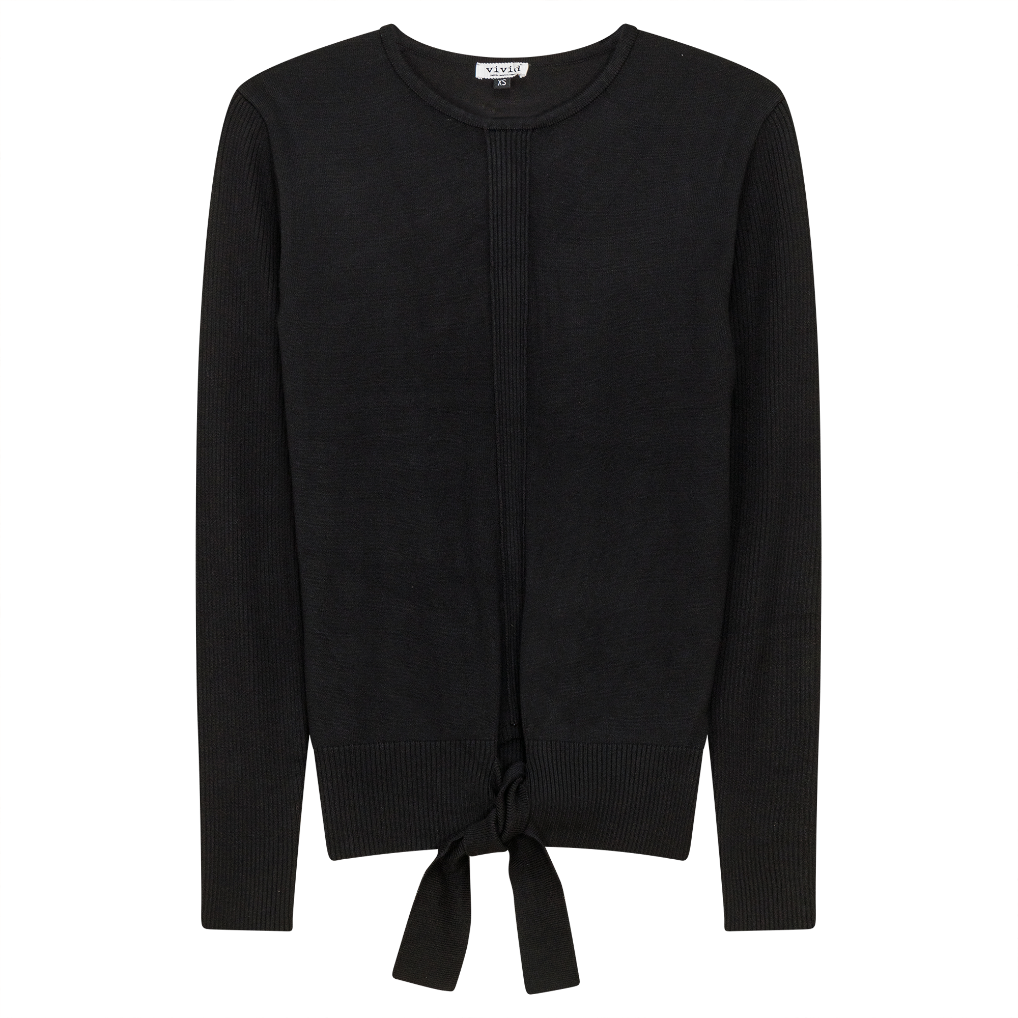 Knit Tie Sweater