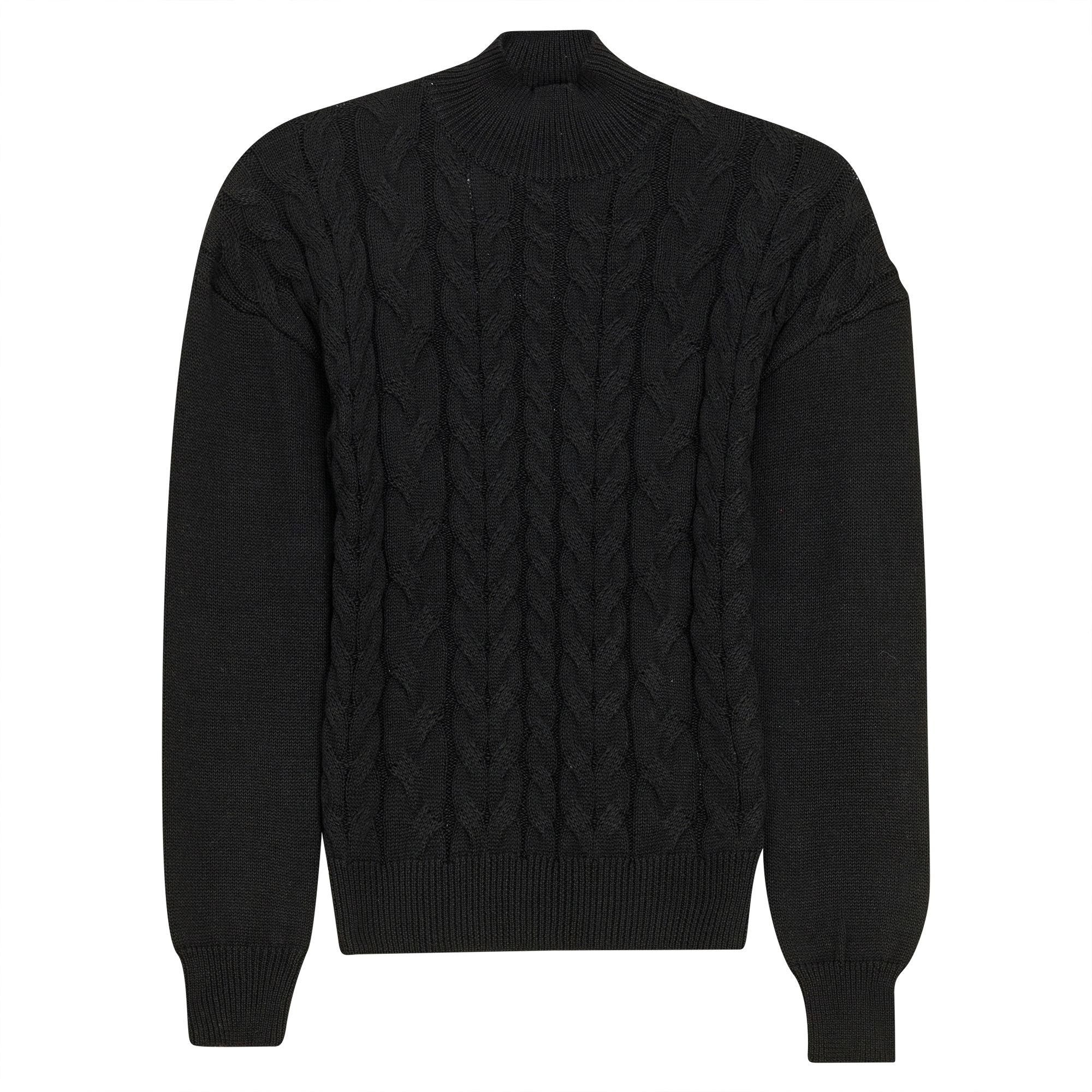 Cable Knit Turtle Neck Sweater