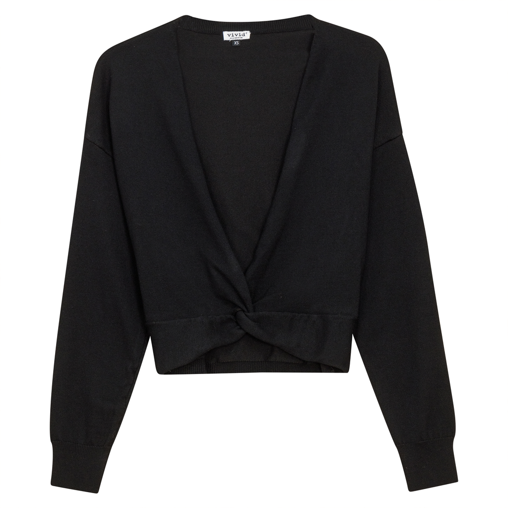 Ladies Knit Knot Bolero