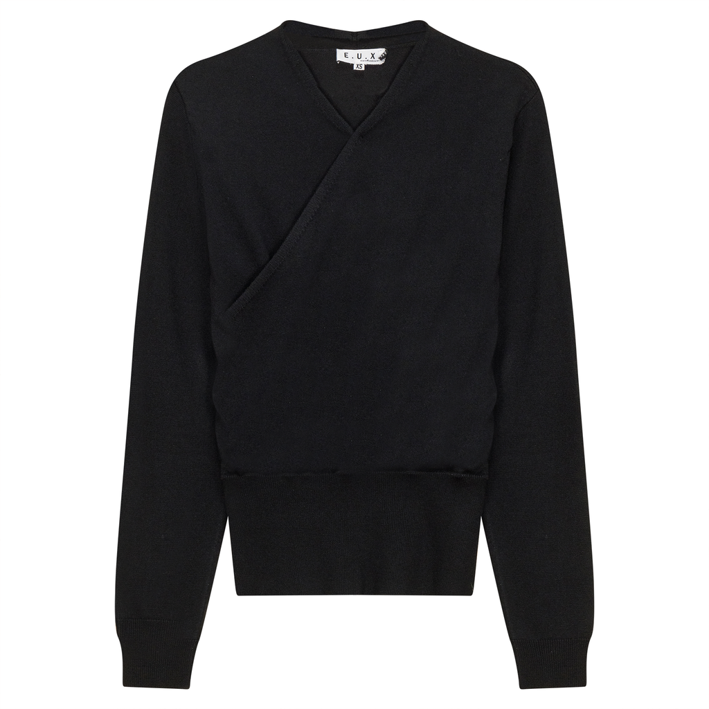 Wrap Knit Sweater