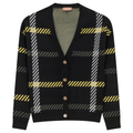 Printed Knit Cardigan