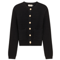 Crochet Knit Short Cardigan