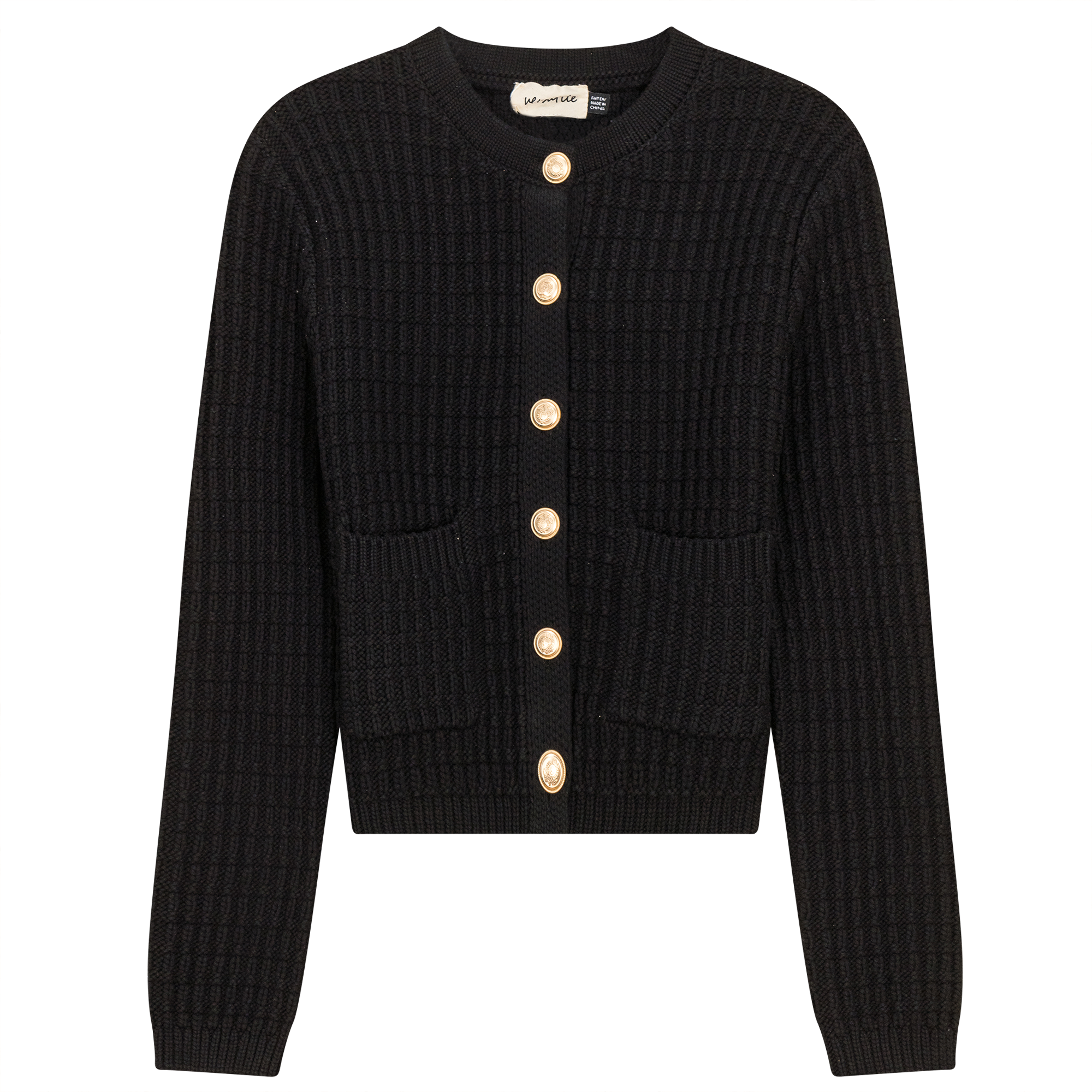 Crochet Knit Short Cardigan