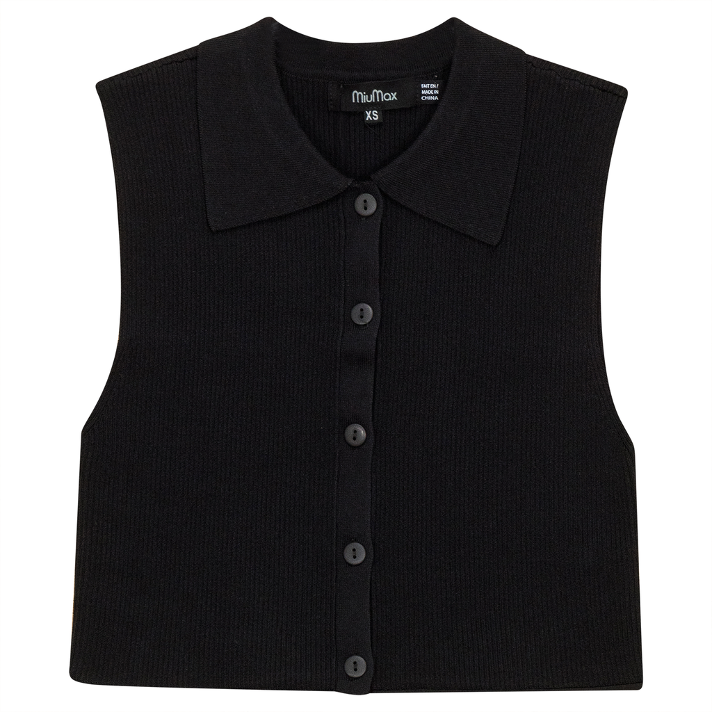 Button Down Knit Vest