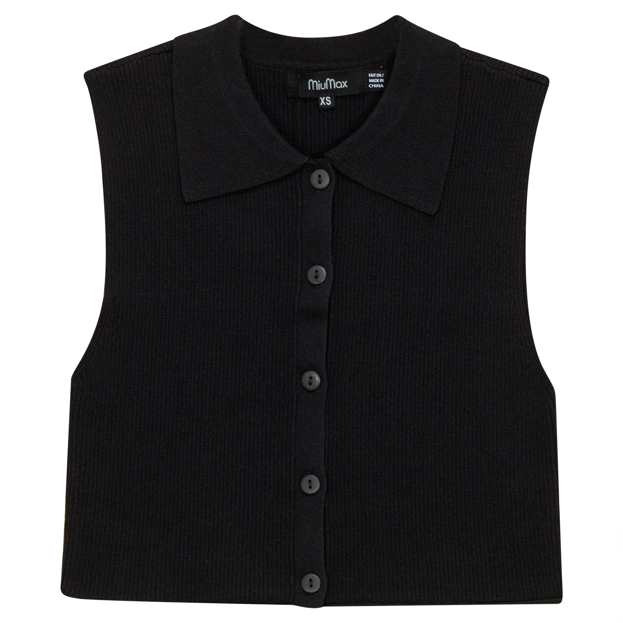 Button Down Knit Vest