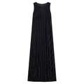 Maxi Striped Mesh Velour Combo Jumper