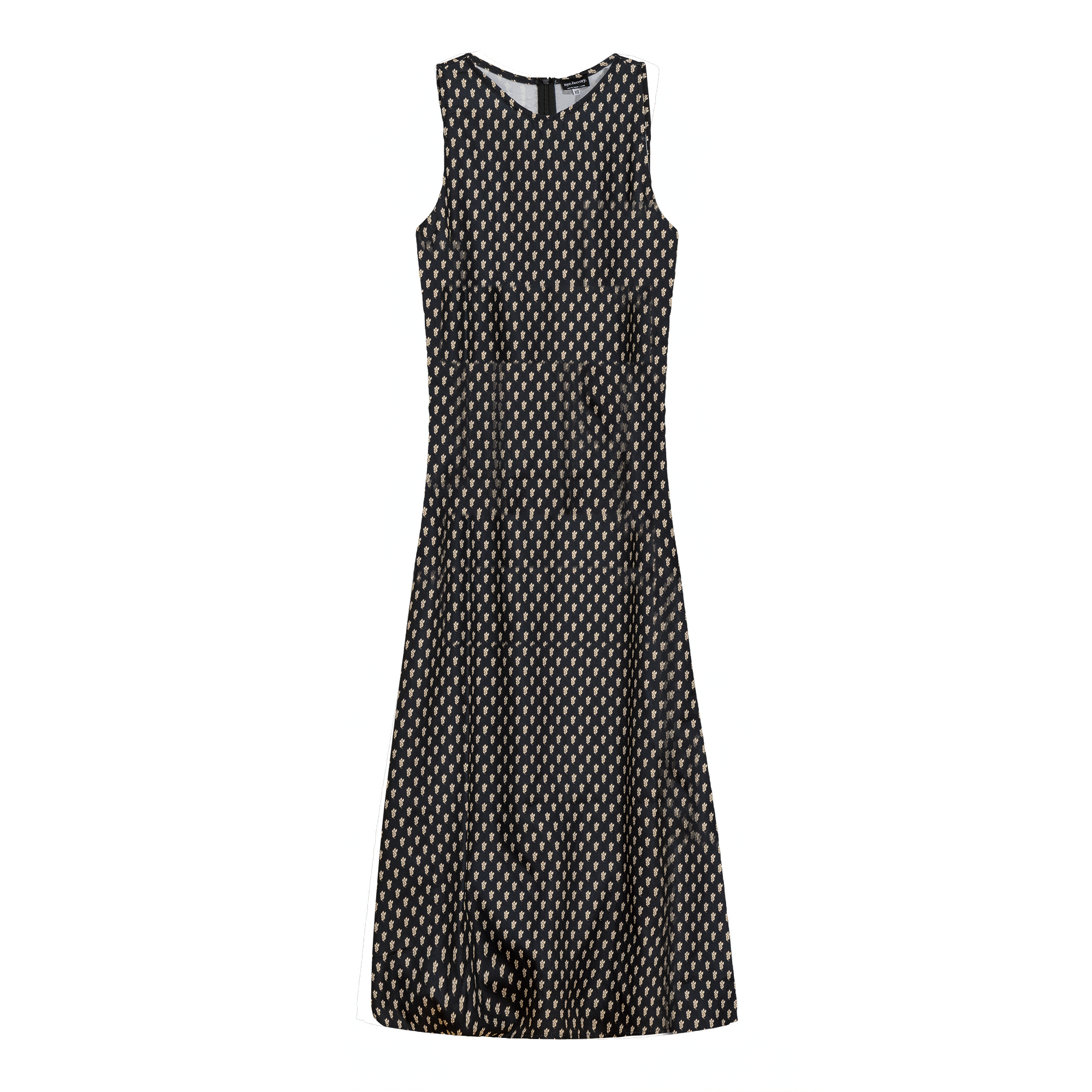 Printed Wooly Midi Jumper