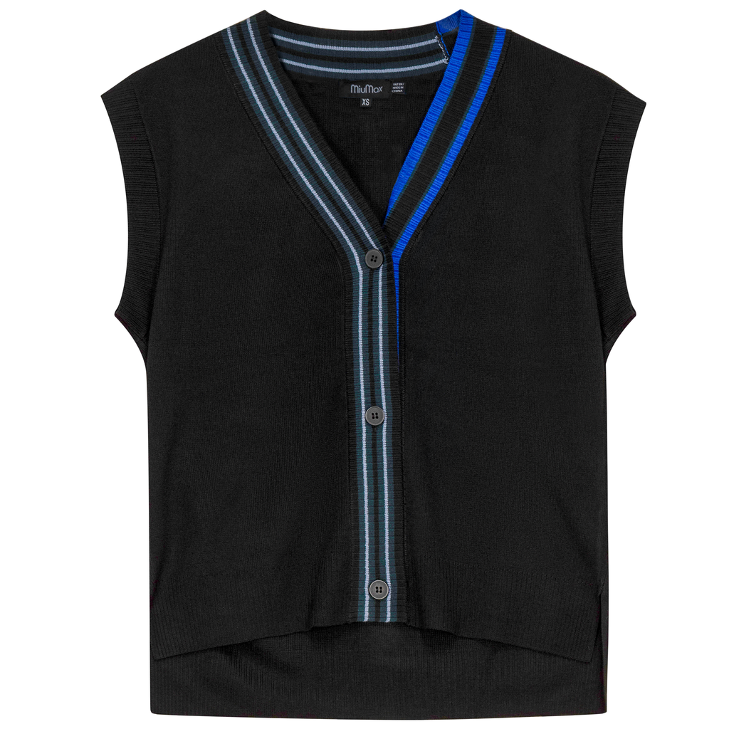 Knit Vest Cardigan