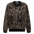 Flocked Velour Rib Bubble Top