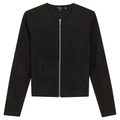 Suede Zip Jacket
