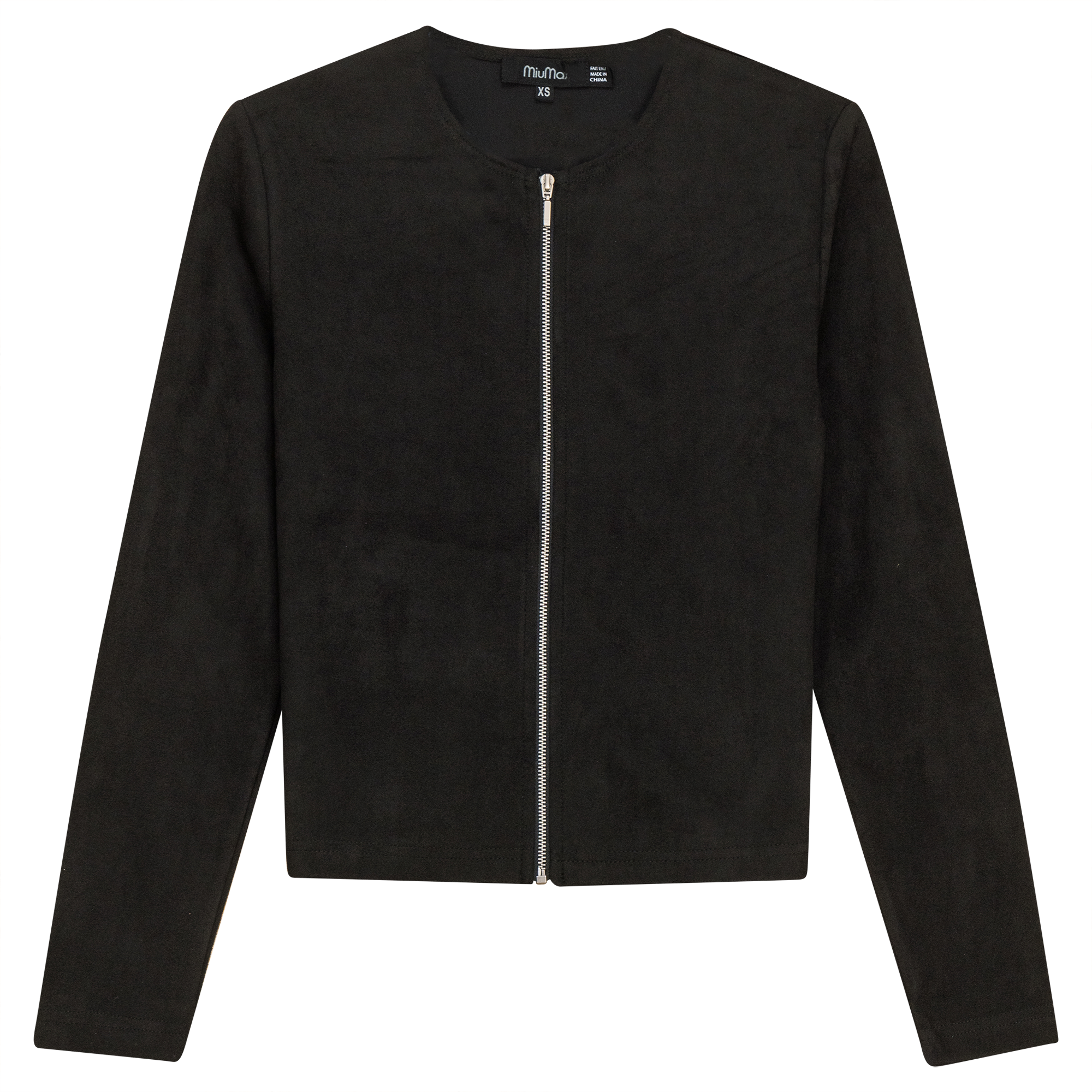 Suede Zip Jacket
