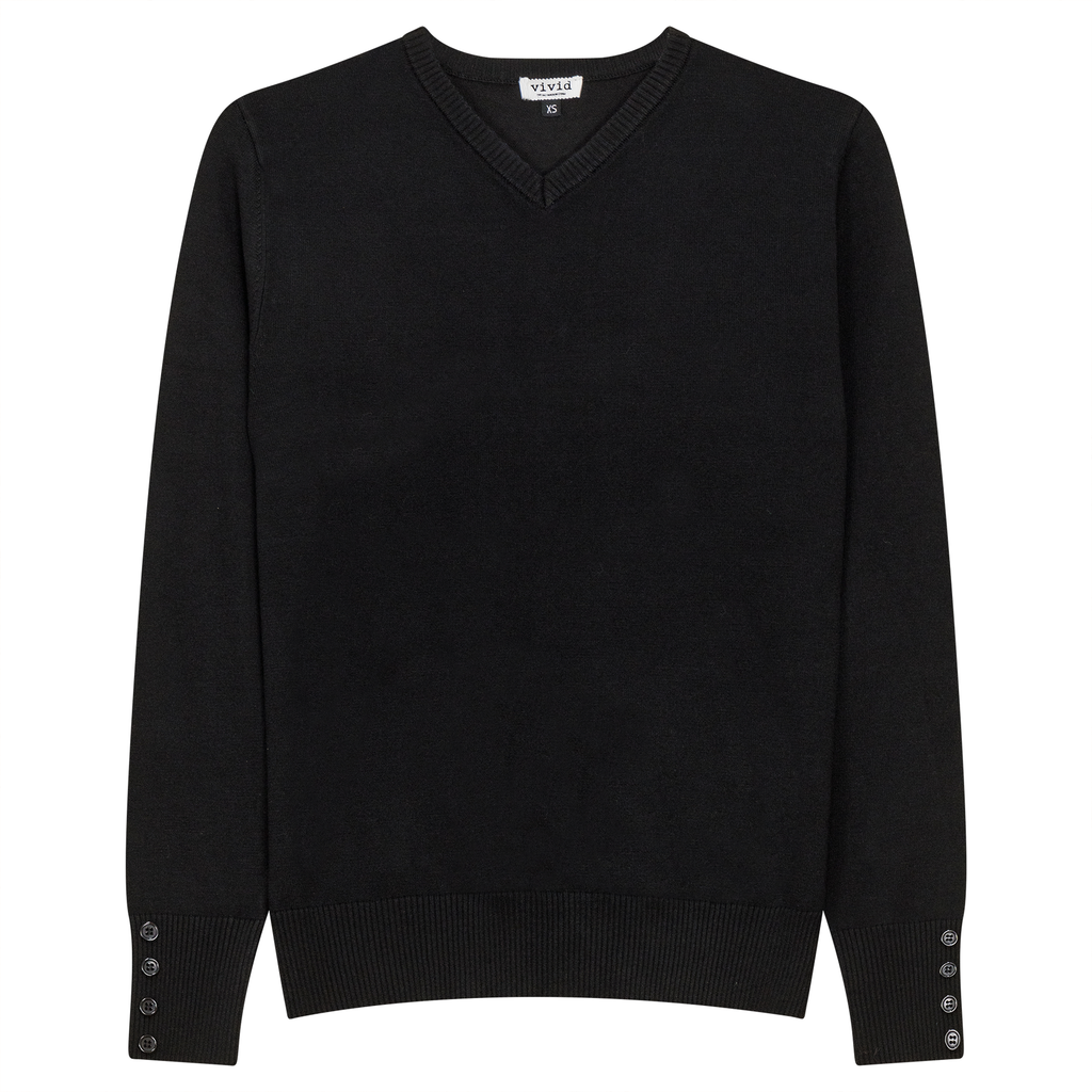 Button Cuff Sweater