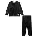 Ribbed Velour 2Pc Set