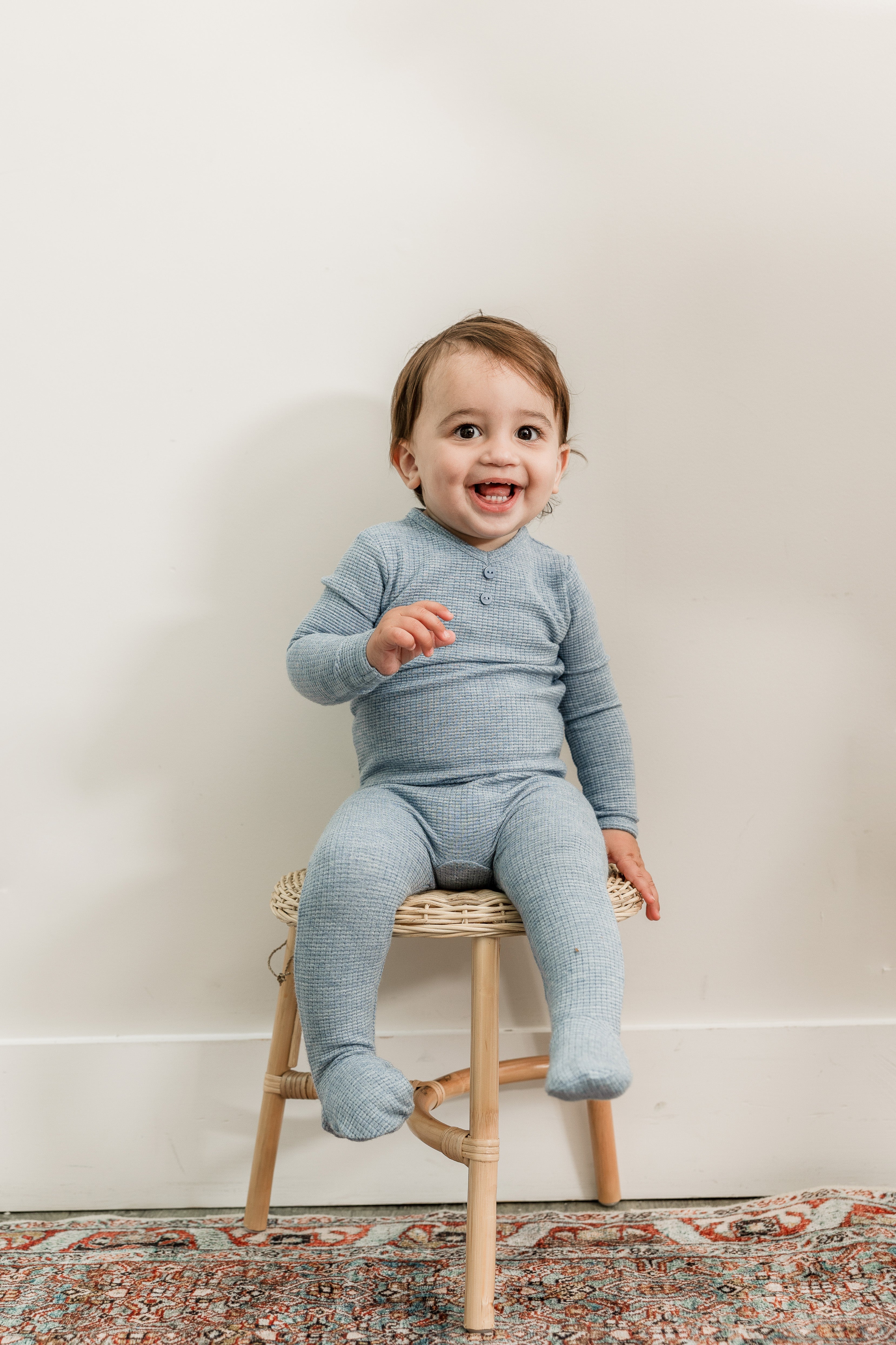 Stretch Jacquard Onesie