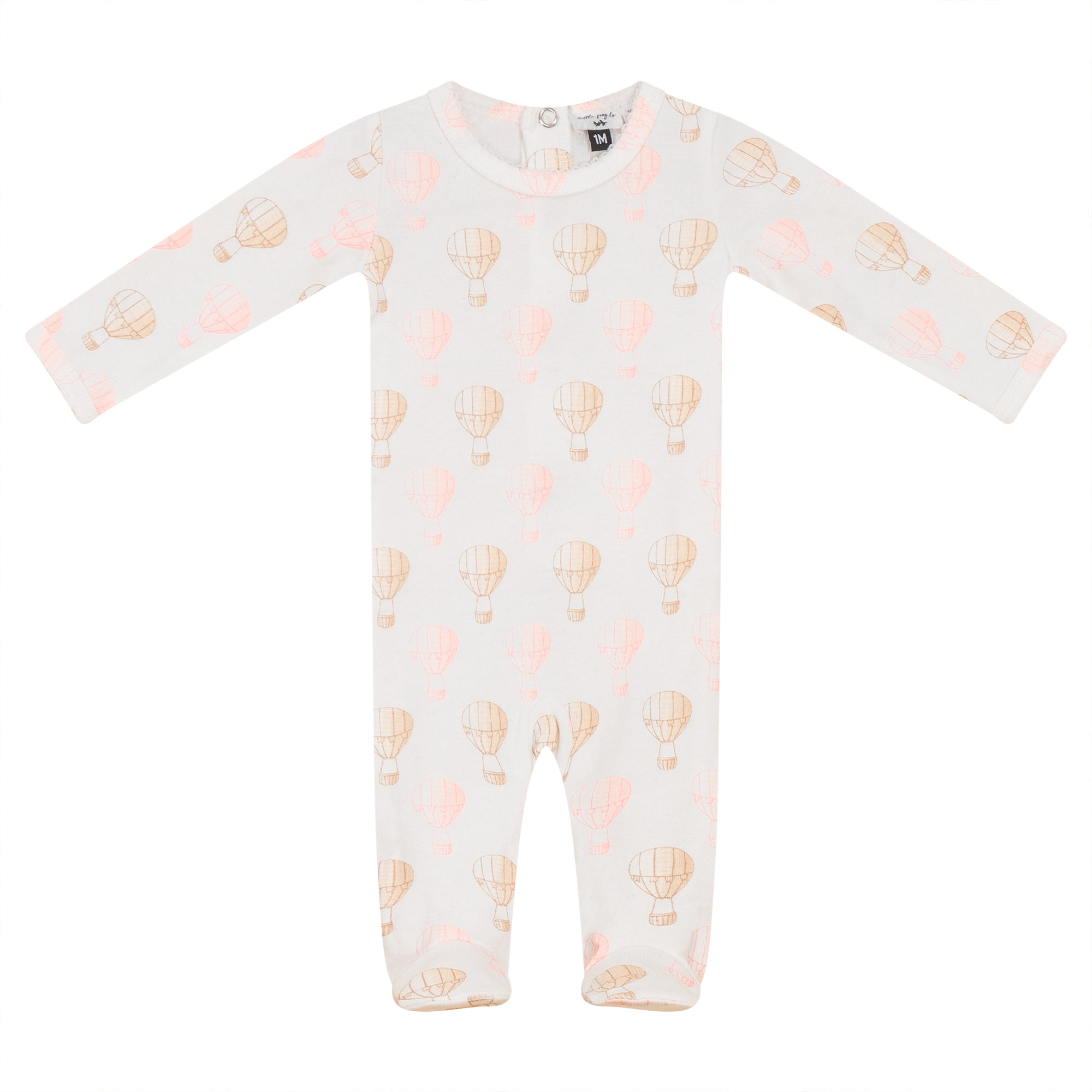 Air Balloon Printed Onesie