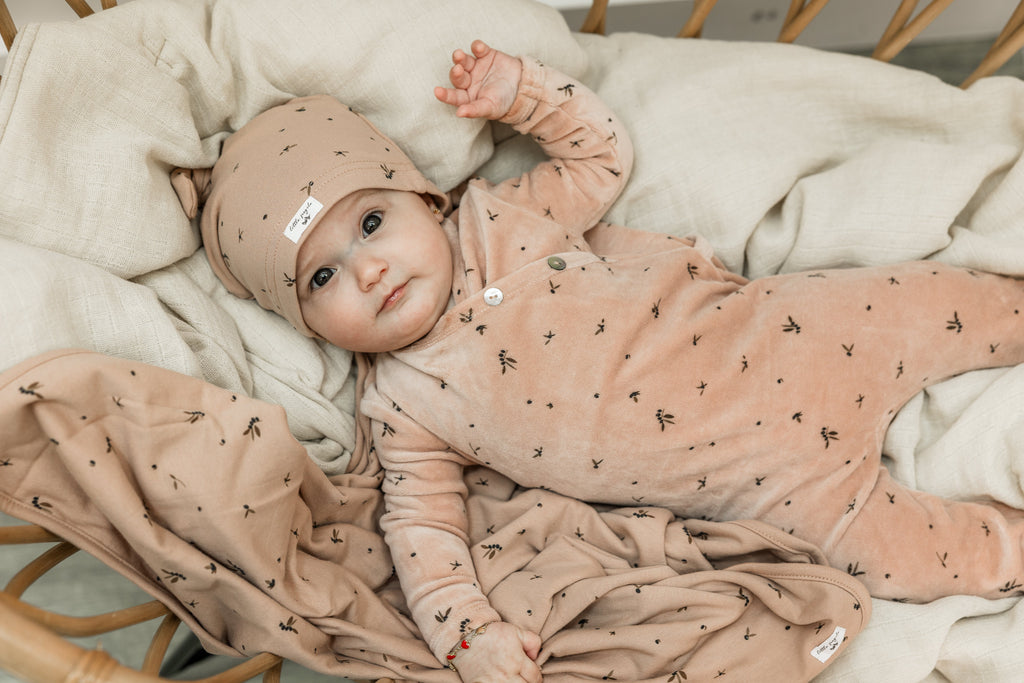 Leaf Print Blanket