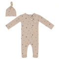 Leaf Print Onesie Set