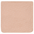 Leaf Print Ribbed Blanket