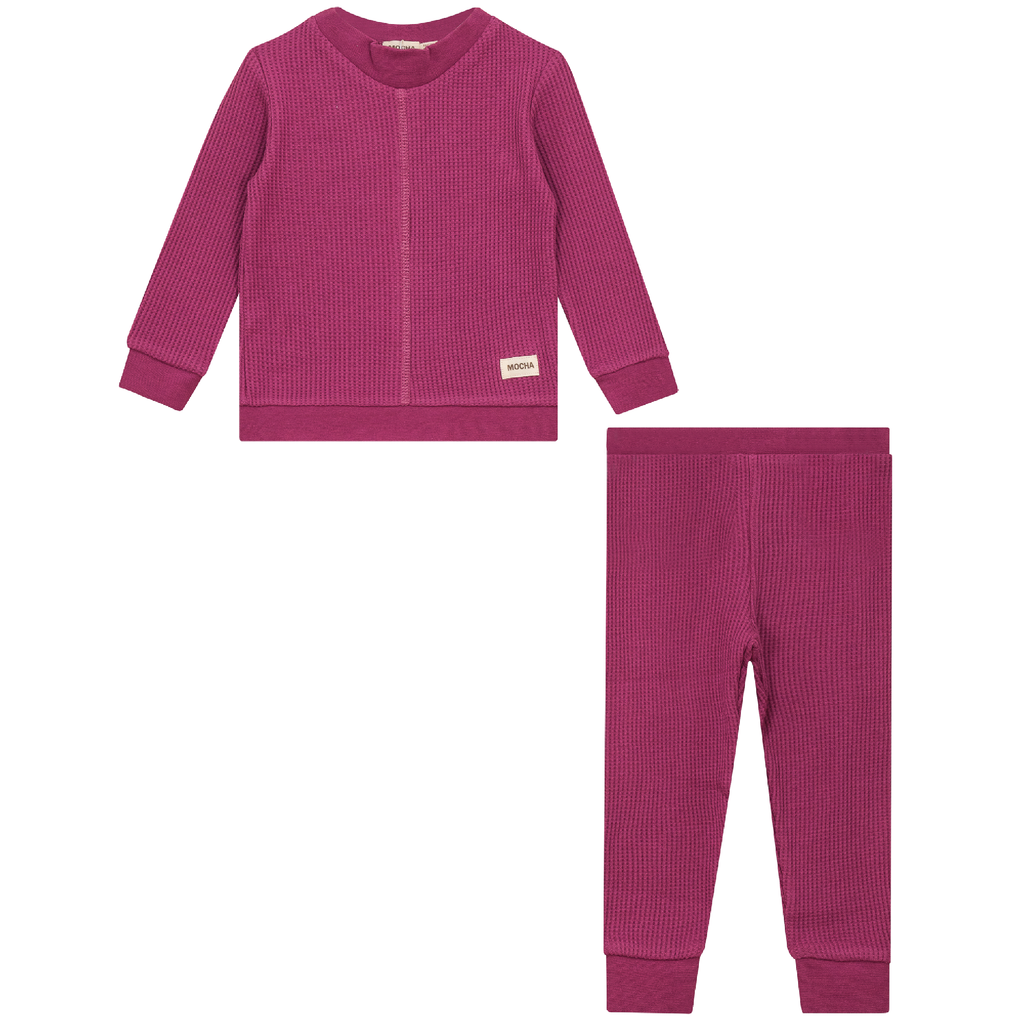Stretch Waffle 2Pc Set