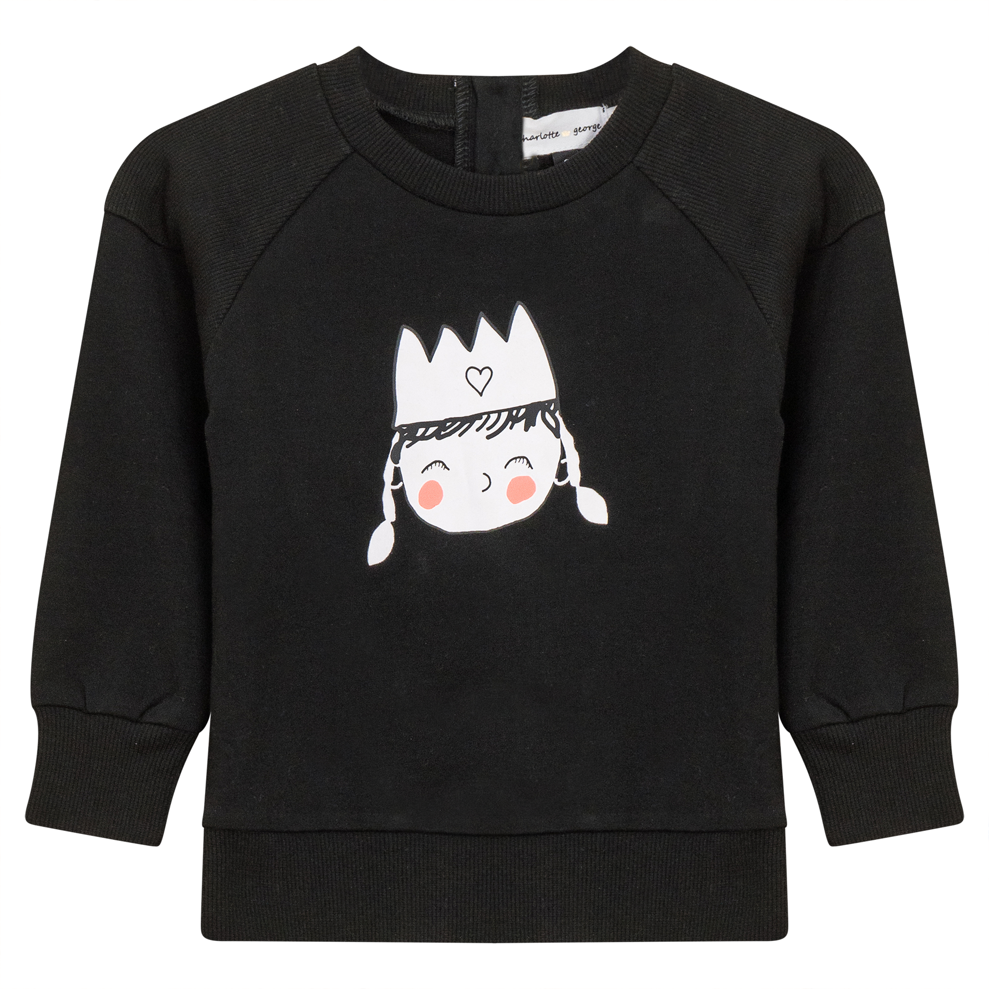 Crown Print Sweatshirt