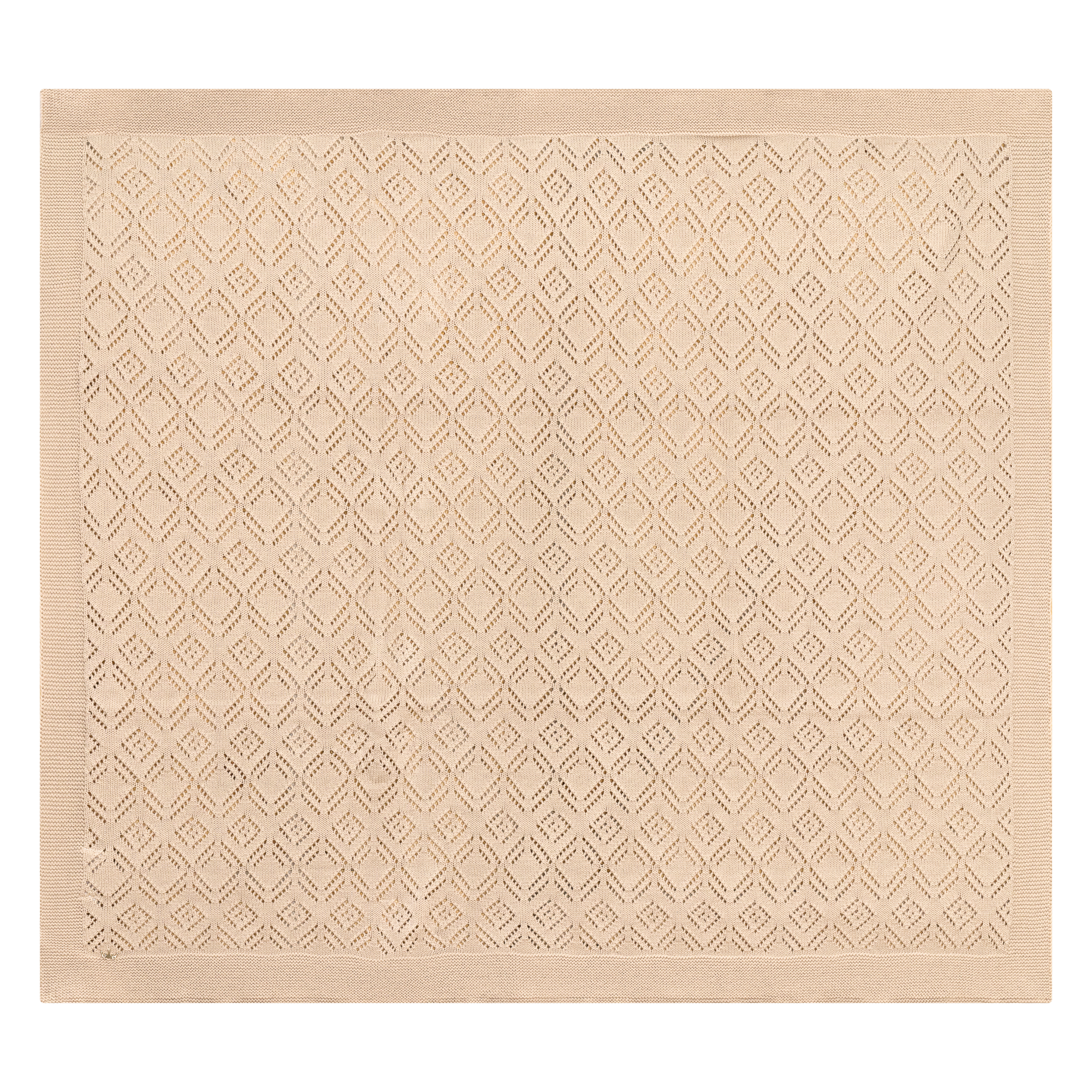 Pointelle Knit Blanket