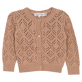 Pointelle Knit Cardigan
