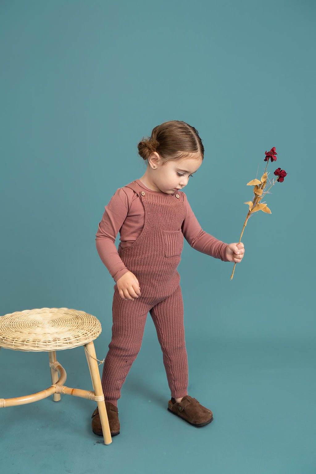 Overall Knit Set