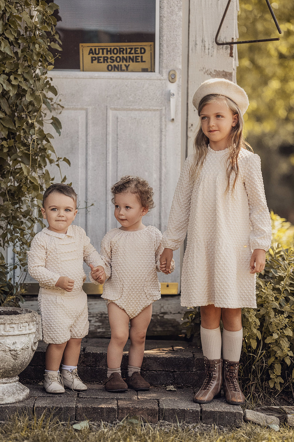 Puff Textured Woven 2Pc Set