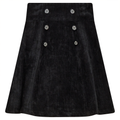 Stripe Velour Skirt