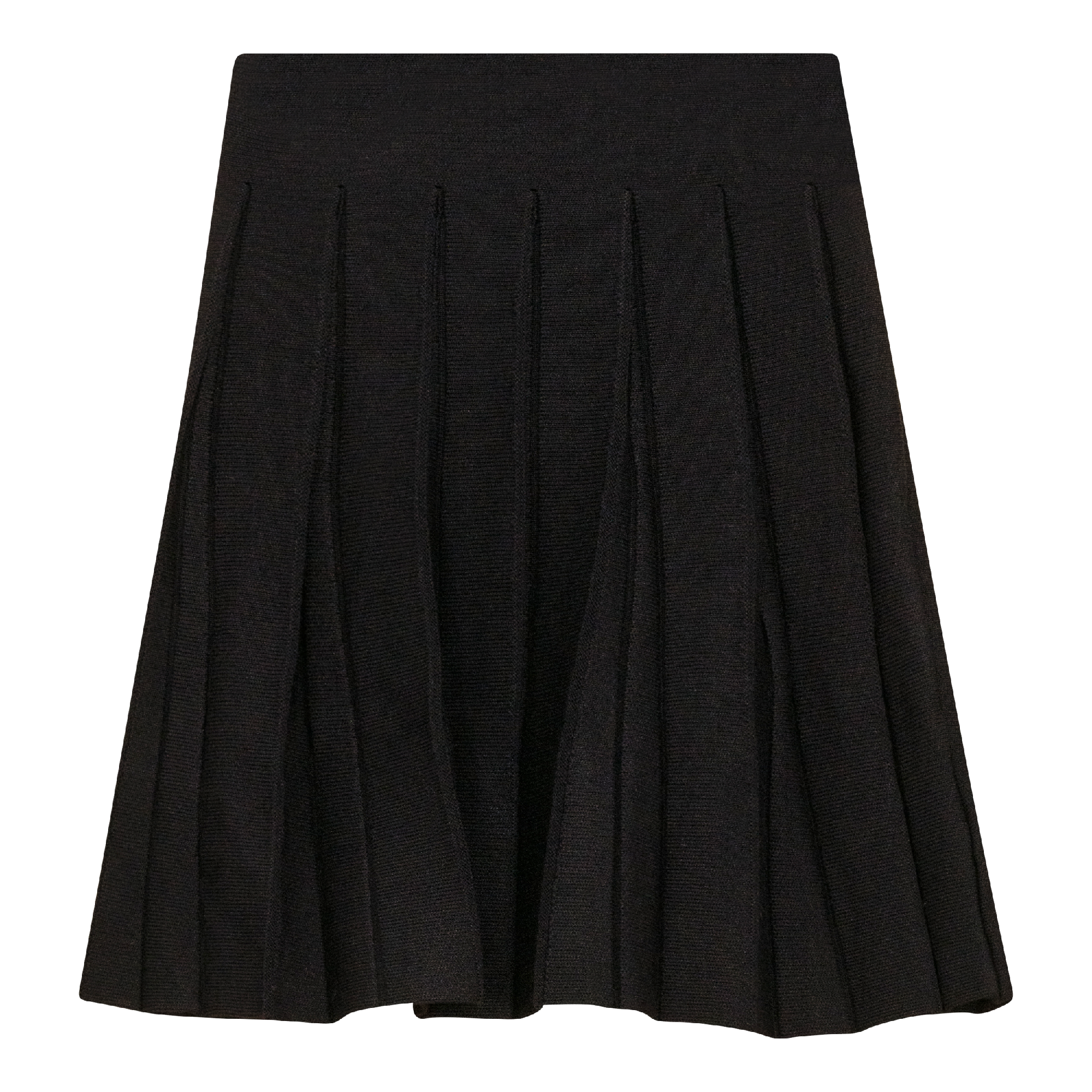 Knit Pleated Skirt