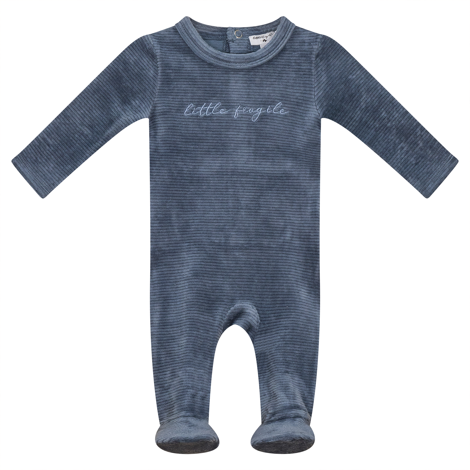 Velour Ribbed Onesie
