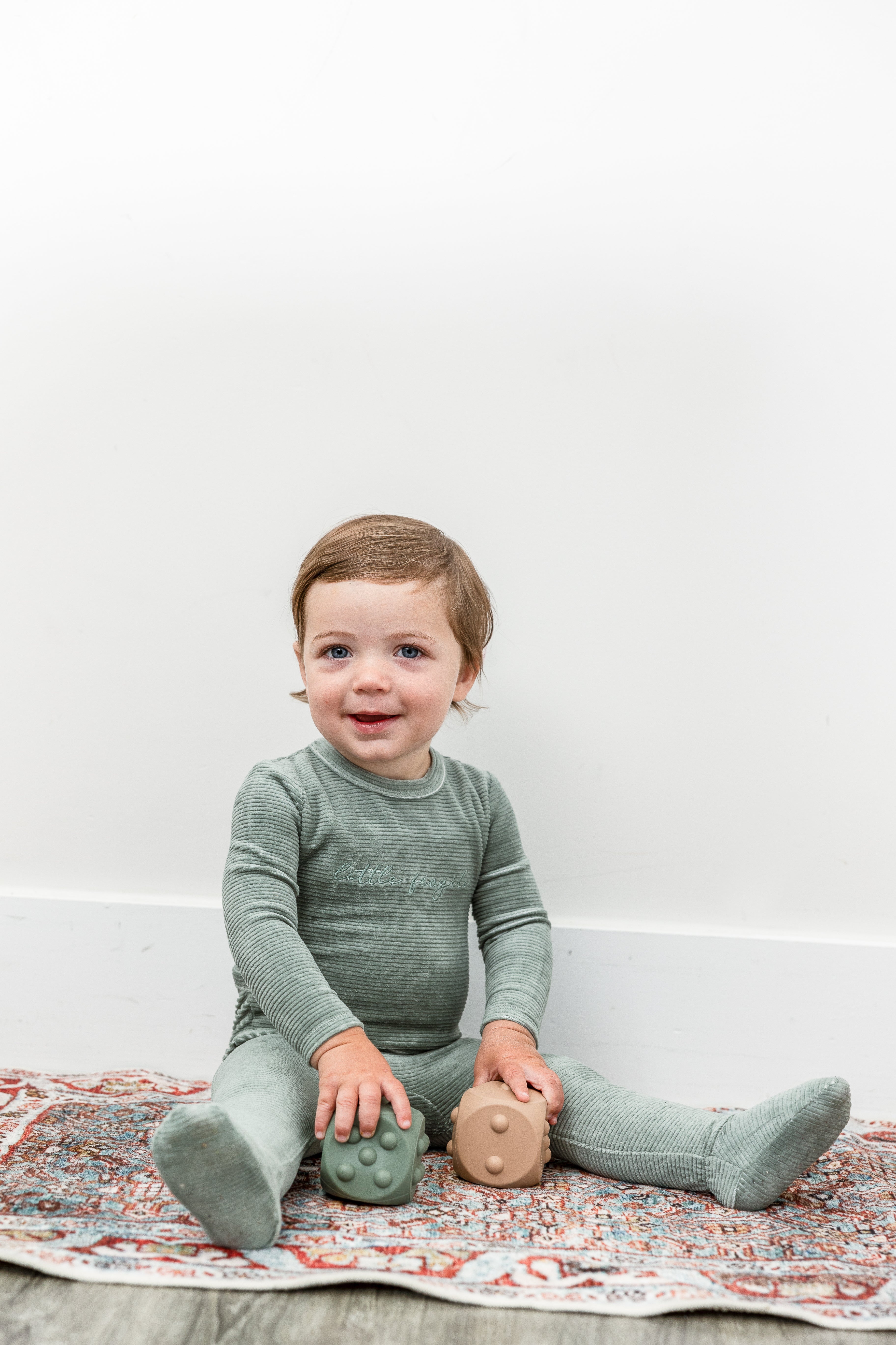 Velour Ribbed Onesie