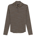 Stripe Waffle Knit Top