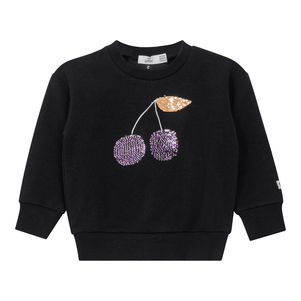 Cherry Print Sweatshirt