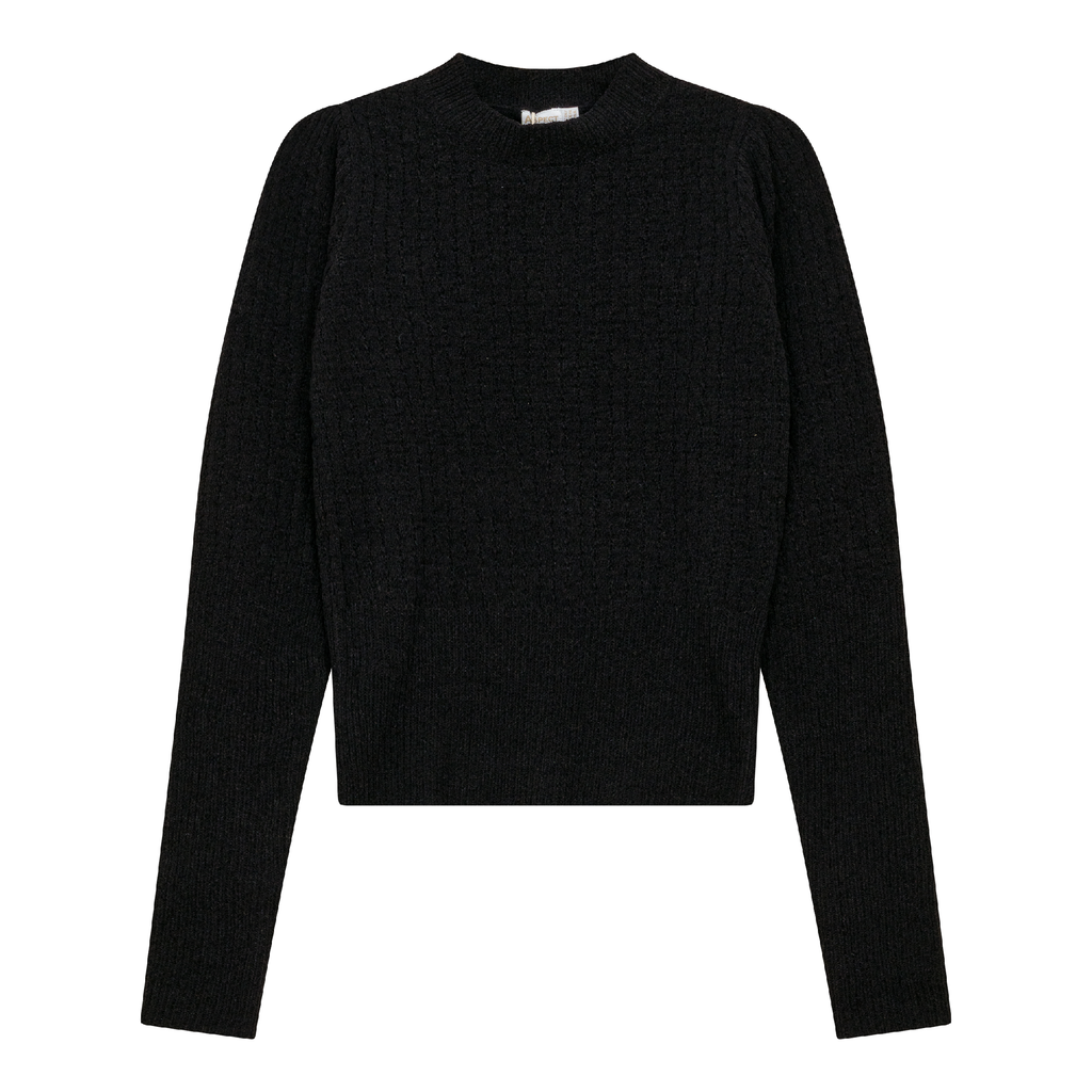 Textured Knit Crop Top