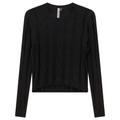 Cable Knit Crop Top