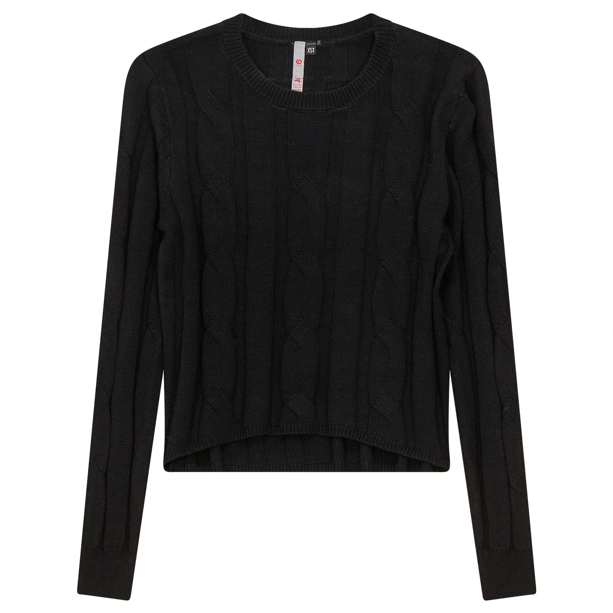 Cable Knit Crop Top