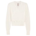 Textured Knit Wrap Top