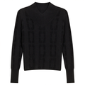Chain Jacquard Knit Top